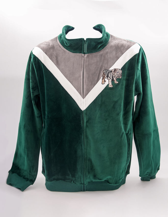 VELOUR MATTHEW BULLDOG JOGGING TOP