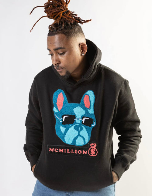 FRENCHIE CHANEL PATCH HOODIES