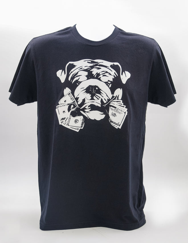 McMILLION'S BULLDOG HEAD T-SHIRT