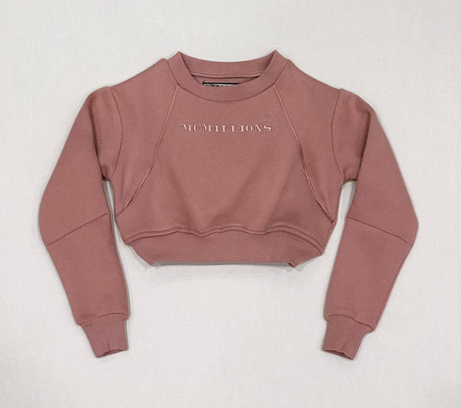 KIDS FLEECE JUMPSUIT CROP TOP