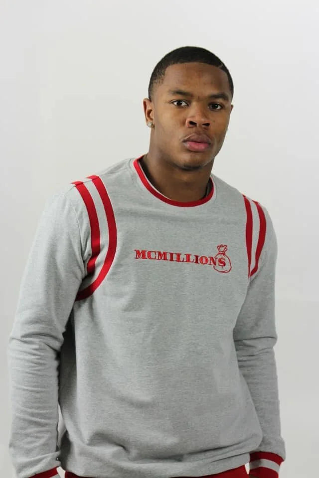 STRIPED MONEYBAG JOGGING TOP