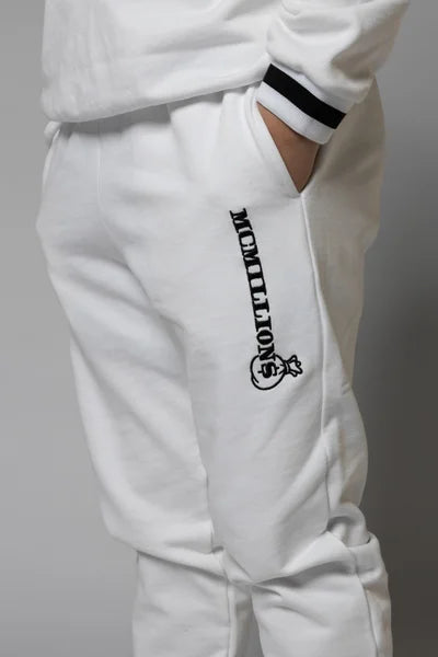 KIDS SIGNATURE MONEY BAG JOGGING BOTTOMS