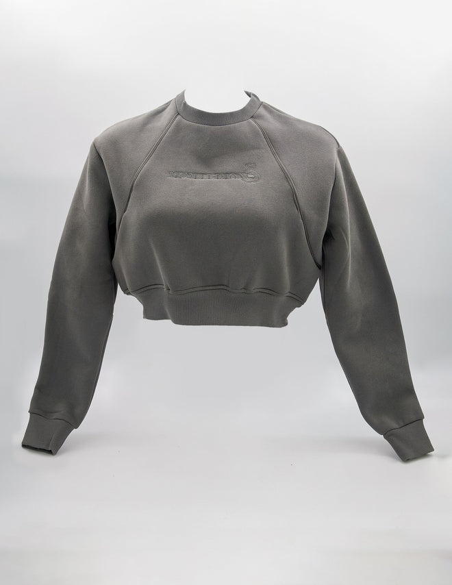 WOMENS FLEECE JUMPSUIT CROP TOP