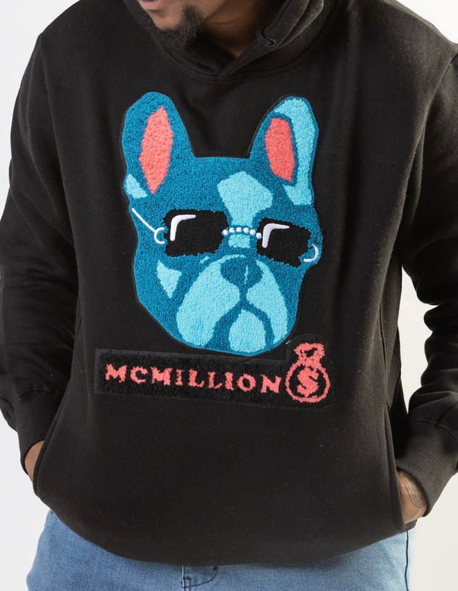FRENCHIE CHANEL PATCH HOODIES