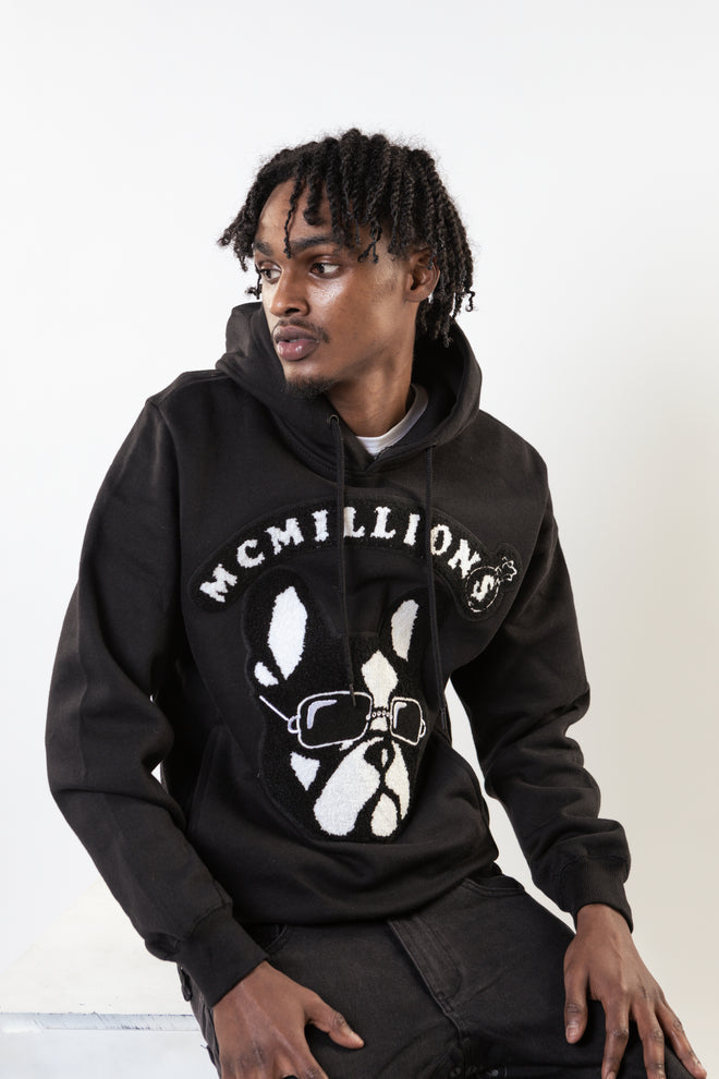 FRENCHIE CHANEL PATCH HOODIES