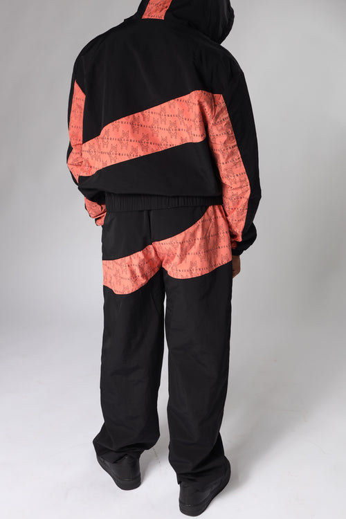 MCMILLIONS MONOGRAM WAVY WINDBREAKER PANTS