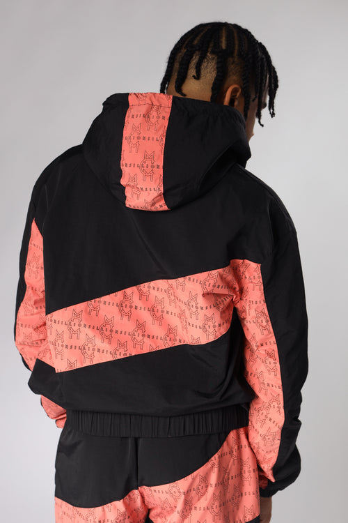 MCMILLIONS  MONOGRAM WAVY WINDBREAKER TOP