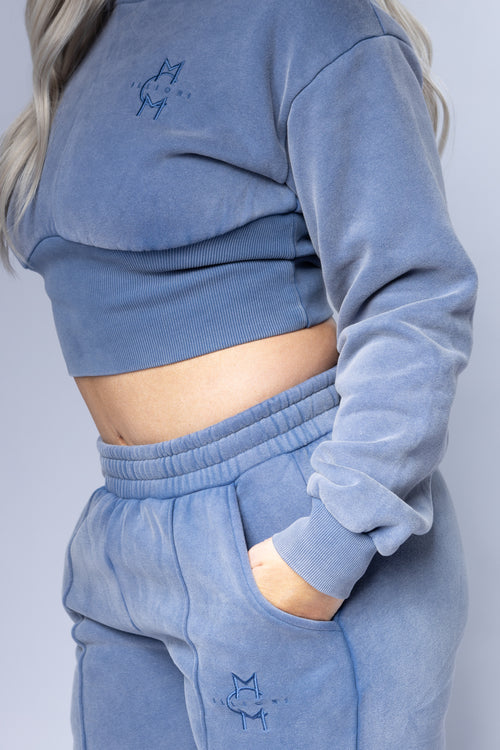 Women Hooded Bustier Jogging Top