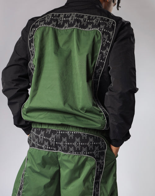 MCMILLIONS MONOGRAM WINDBREAKER PANTS
