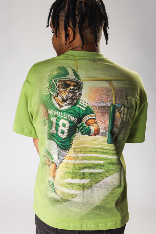 FOOTBALL BULLDOG T-SHIRT