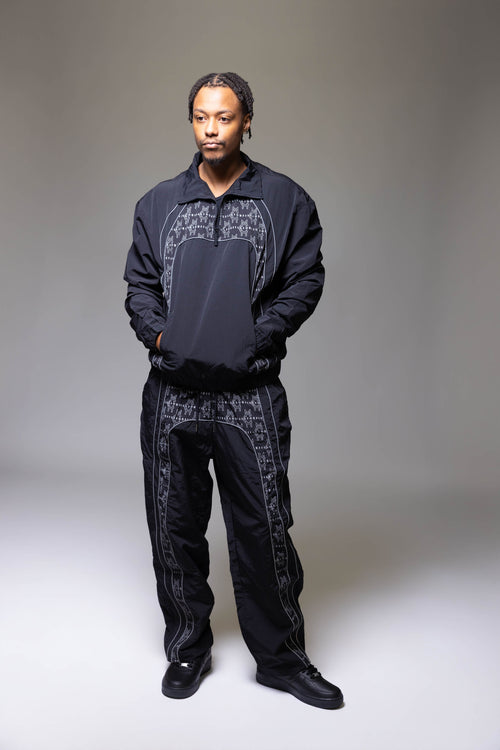 MCMILLIONS MONOGRAM WINDBREAKER PANTS