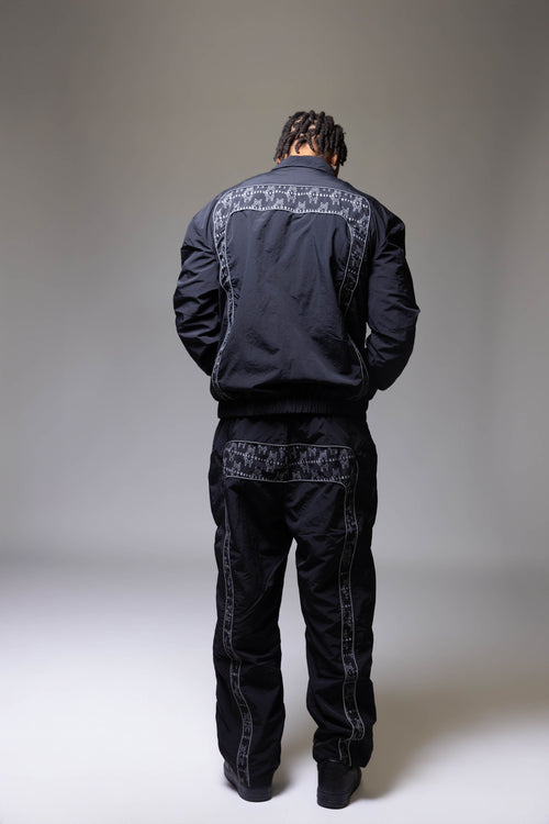 MCMILLIONS MONOGRAM WINDBREAKER TOP