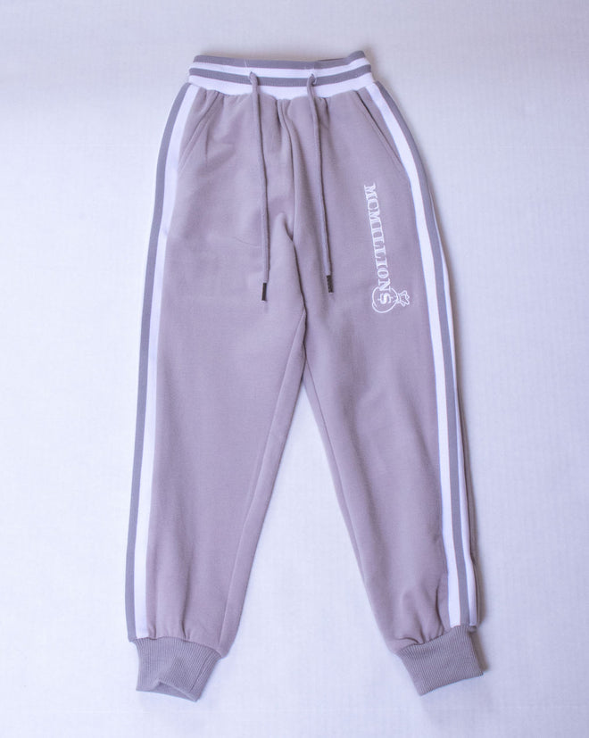 KIDS STRIPED MONEYBAG JOGGING BOTTOM