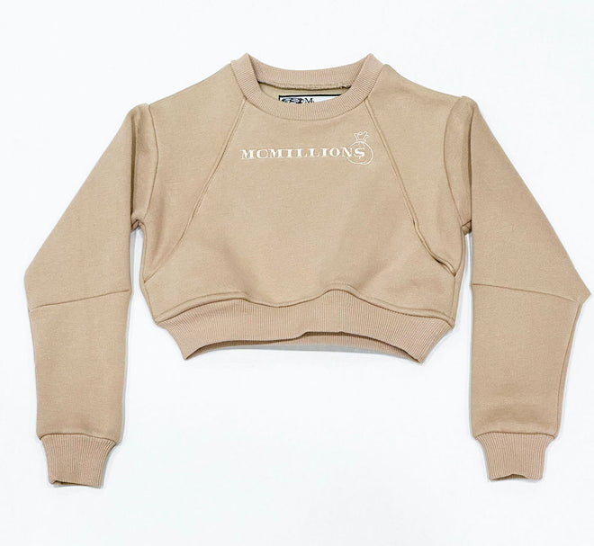 KIDS FLEECE JUMPSUIT CROP TOP