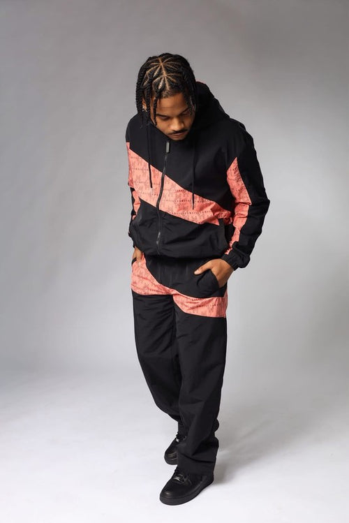 MCMILLIONS MONOGRAM WAVY WINDBREAKER PANTS