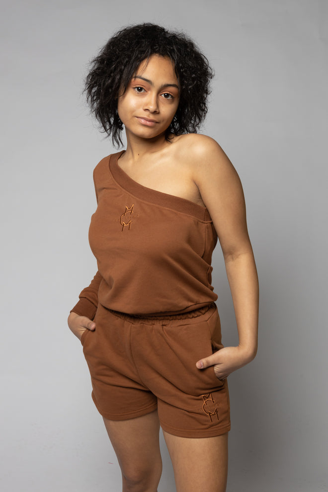 WOMEN'S ONE SLEEVE SHIRT